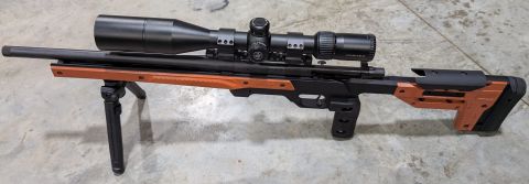Howa 1500 Mini Action chambered in 300 Blackout. Cool little rifle just living in the safe so want to move it on. Comes mounted in MDT Oryx Chassis with 2 Oryx 