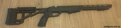 SCSA TSP X chassis for Remington Short Action in very good condition mdt grip and short pic rail $450 includes postage.