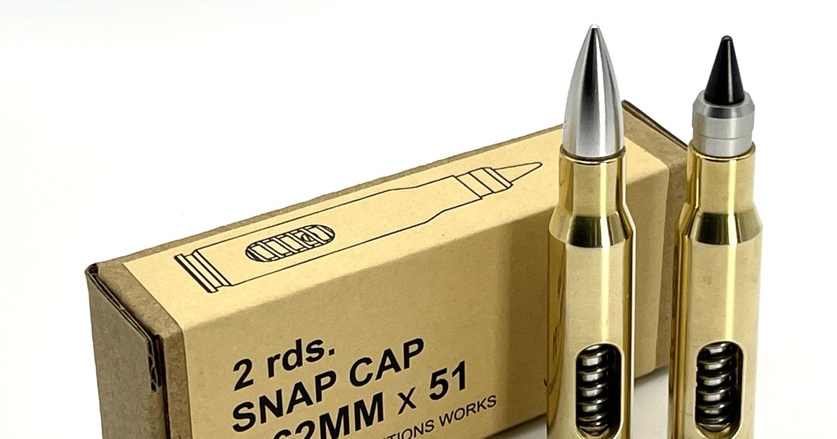Full Metal Snap Caps [Incl. Keychain ring]