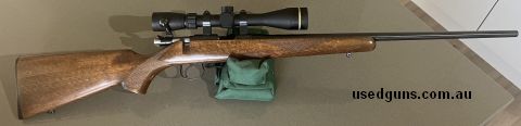 Excellent condition with a nice scope. Under 200 rounds, suit new buyer.
