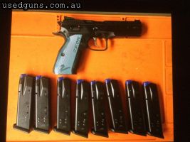 CZ Shadow 2 Optic Ready. In near new condition, only fired 500 rounds. Fitted with Eemann Tech trigger upgrade kit. OEM trigger kit also included. Comes with 8 