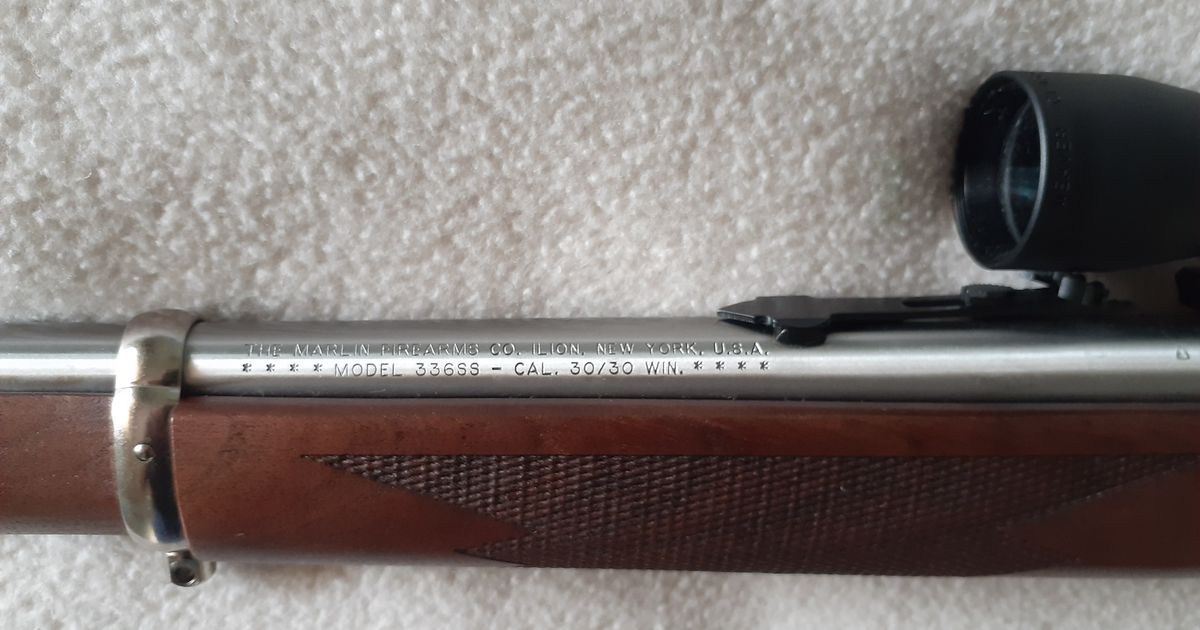 Marlin 336 Stainless 30-30