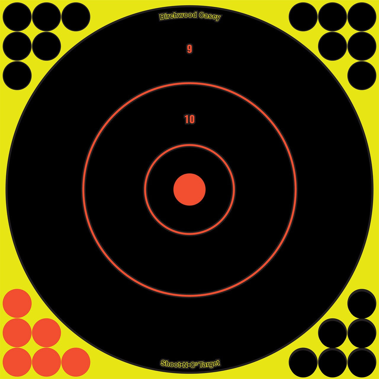 BIRCHWOOD CASEY SHOOT-N-C 12" BULLSEYE TARGET