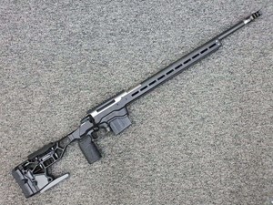 ULTIMATUM
DEFACTO CARBON LONG RANGE
STAINLESS STEEL
THREE LUG BOLT WITH SHORT THROW
24" CARBON FIBER MATCH BARREL
REMINGTON VARMINT PROFILE
THREADED MUZZLE
PIC RAIL
TRIGGER TECH ADJUSTABLE TRIGGER
MDT STEEL AICS MAGAZINE
MDT MUZZLE BREAK
MDT ACC BLACK CHASSIS SYSTEM
MDT GREY BUTTSTOCK WE