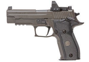 SIG SAUER
P226 LEGION SAO OR
9MM, 10 SHOT
CASED WITH TWO MAGS
NIGHT SIGHTS
127MM SIG ORIGINAL THREADED BARREL
(NOT PICTURED)
OPTIC READY 
WITH SIG ROMEO 1 PRO RED DOT
ELITE CERAKOTE FINISH
SINGLE ACTION TRIGGER

SPECIAL NEW $3890