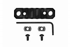 GROVTEC M-LOK RAIL 3.1" 5 SLOT PUSH BUTTON BASE