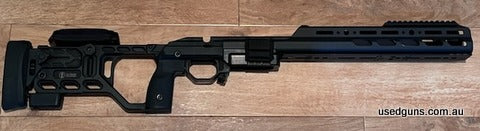 Fixed KRG Whiskey 3 with enclosed forend for Tikka T3 with ARCA rail has some wear and tear, surplus to my needs plus post