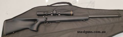 Near-new "CZ 455 Thumbhole Black Carbon" with "Leupold VX-Freedom Rimfire 3-9x40" Scope Only used 3 times. Scope alone costed $550. Busy life.
