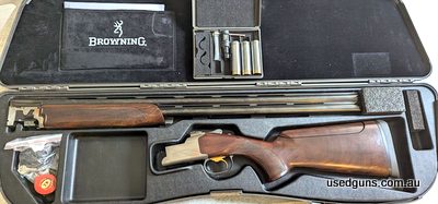 A beautiful gun that has hardly been used. I've owned it for 3 years and have only put a box of shells through it. Just don't need it now.