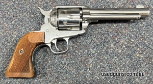 Ruger Vaquero Stainless 357 mag with 5.5" Barrel in excellent close to new condition. Replacement cost is $1595. $65 freight to your Dealer Australia Wide (WA P