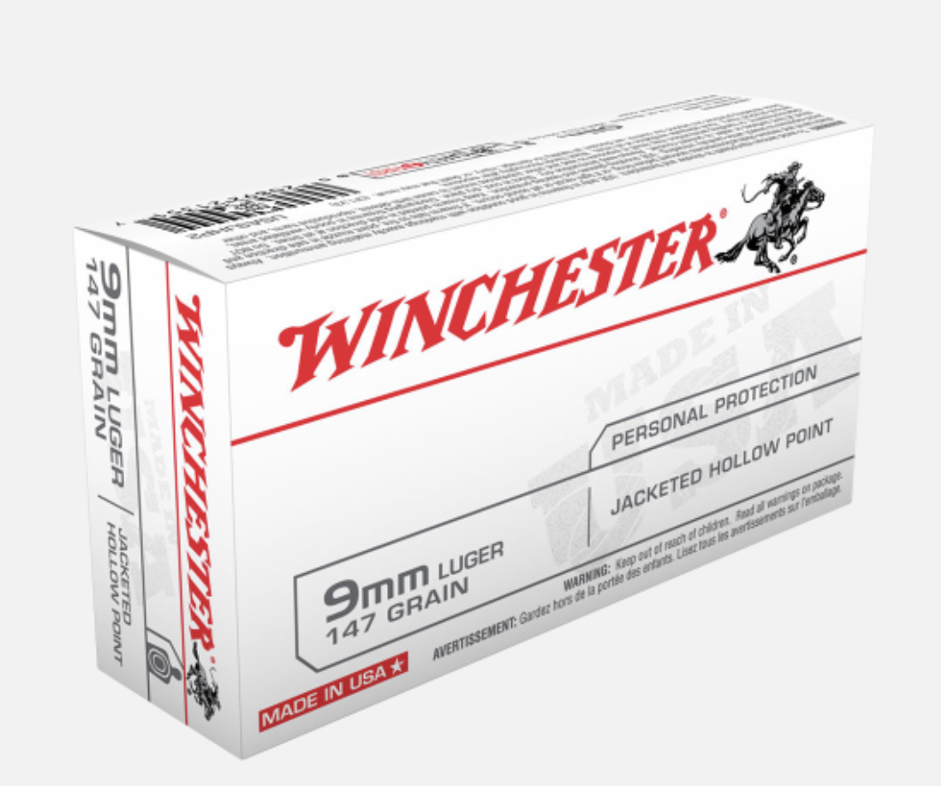 Winchester USA value pack 9MM 147gr JHP