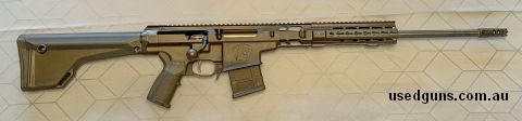 Built to shoot modified service rifle, had fired approx 500 rounds since new, Gun smithing by t-bone shipwrighting, 13 chassis, pws handguard, magpul stock & gr