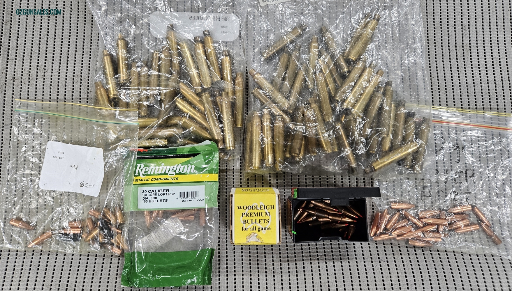 300 RUM CASES AND PROJECTILES