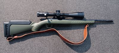 CONSIGNMENT RUGER AMERICAN 22LR w/ Sling, Scope, & Bag USED SN: 835-26108