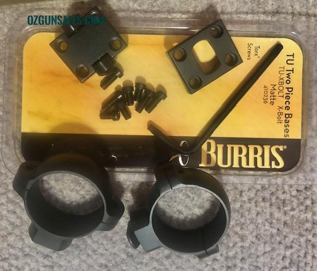 Burris Browning X Bolt Rifle 30mm Mounts