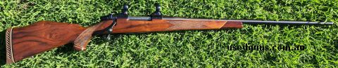 Weatherby mk v deluxe ( usa south gate built) beautiful stock, has been rebarrelled with low round count, includes Buehler 1" rings/mounts. More photos on reque