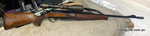Selling my browning maral 300 win mag straight pull rifle . As you can see in the photos it comes with a muzzle break , sling and high quality ziess scope . Pri