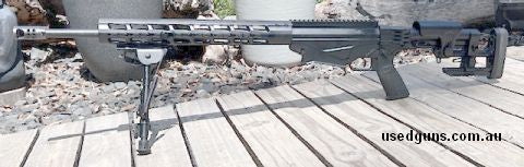 Ruger Precision .223 Remington bolt action rifle. 20" barrel, Harris Bipod, 2 magazines, Spika hard case. Please note, all postage and transfer costs are to be 