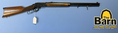 Winchester 94 30-30 in good condition. Has some cosmetic marks on stock, receiver + barrel. Has a 22'' half octagonal, half round barrel. Bore is in good condit