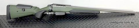 Has the Tikka set trigger installed with lighter spring for a very light and crisp pull. 1:8 Twist with a 24 inch barrel. As new condition. Fired only 10 rounds