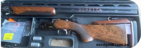 BERETTA S682 GOLD X BREAK ACTION 12G - IN BERETTA HARD CASE, IN 2020 GUN WAS FITTED WITH A DARRYL STEVENS RECOIL REDUCER AND ADJUSTABLE COMB MAKING IT A BEAUTIF