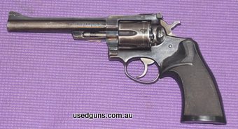 Stock Number H9761. Ruger Security Six revolver in 357 Mag. Good original condition.
