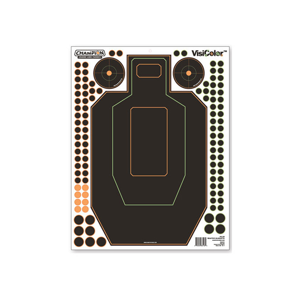 Visicolor Adhesive Silhouette Target
