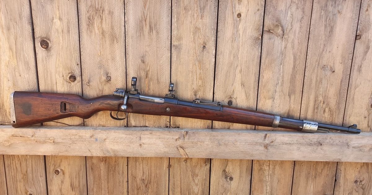 Mauser K98 Sniper scoped