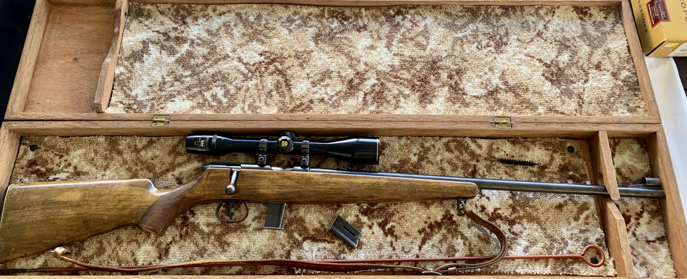 KRICO MODEL 300 .22LR BOLT ACTION RIFLE - SCOPED W