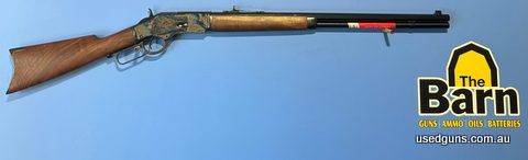 Winchester M73 Sporter CH octagonal 44-40W Model 1873 Sporter 44-40 Win 13+1 Cap 24" Octagon Barrel Color Case Hardened Rec Satin Oiled Walnut Fixed Straight Gr