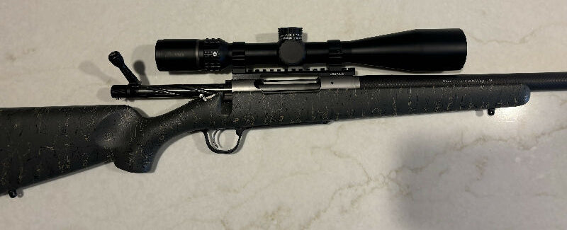 Christensen Arms Ridgeline 300 Win Mag with radial muzzle break and thread cap. Bought the gun intending on doing some long distance hunting but won’t get enoug