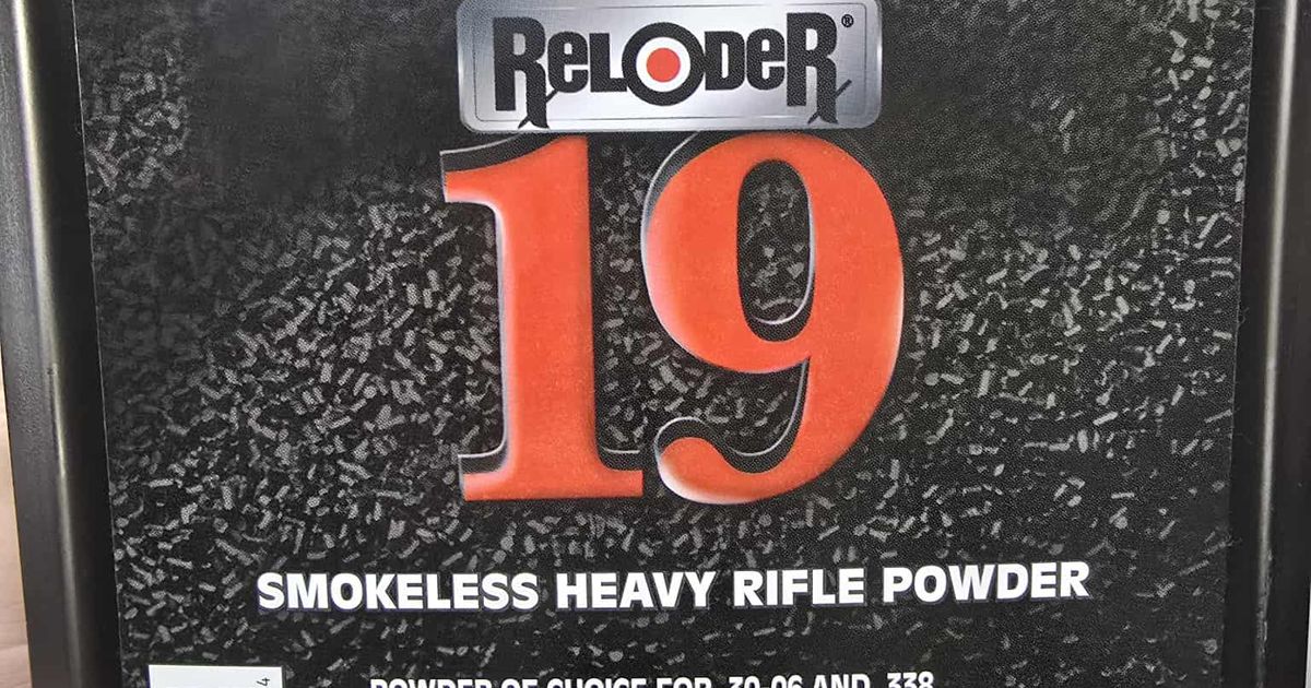 Alliant Reloder / Reloader 19 5lbs Powder -Ridgeline Steady rest