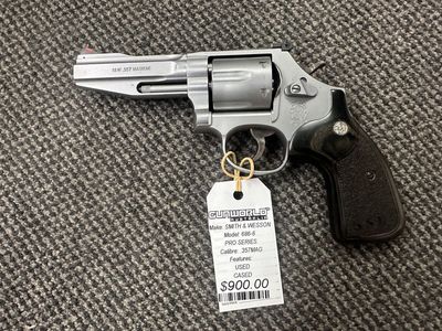 Used Smith & Wesson 686-6 Pro Series .357