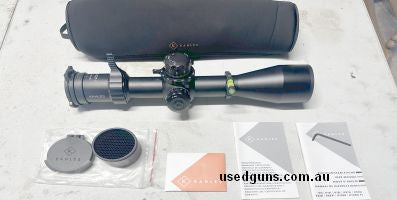 Like new scope. Only been on rifle with 18 rounds put through. Selling due to change of direction and build. Always stored with neoprene cover. Have both flip c