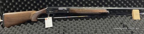 Semi auto Franchi Black Magic. 12G, 5 shot magazine, timber stock with a few general minor marks. 28 inch barrel with bead. C class licence required in Victoria