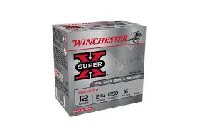 WINCHESTER SUPER X 12G #01 BUCK 16 PELLET 1250FPS 25PK