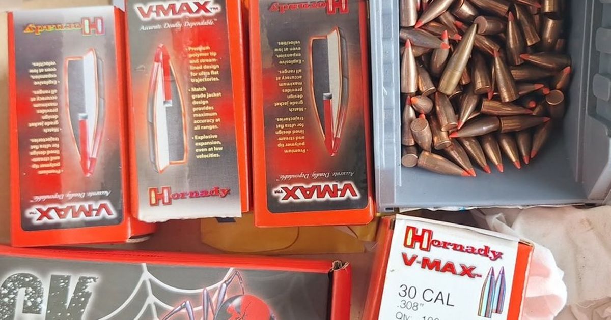 Hornady V-MAX 30 CAL 110gr Projectiles