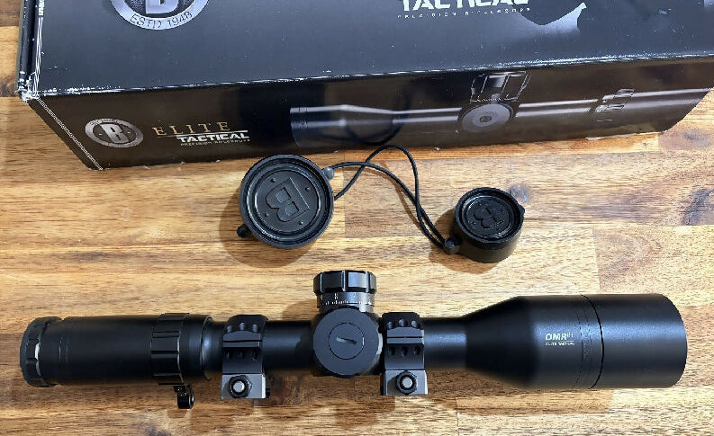 Bushnell Elite Tactical DMR II-i 3.5-21x50 Scope with illuminated reticle.