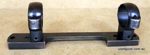 Hilver 1 piece mount to suit a Howa 1500 S/A, WBY Venguard S/A and alike. Comes with 25mm medium rings. In very good condition.