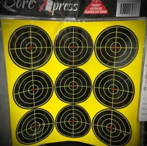 BORE XPRESS SPLATTER CIRCLE TARGETS -10PK