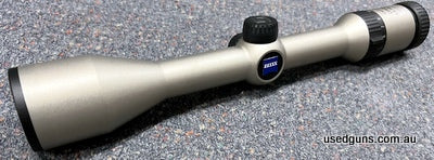 Silver Zeiss Conquest 3.5-10x40 in top condition. 1 inch tube. Comes with bikini covers. $15 post Australia wide. 2 month lay-by available with a 20% deposit.