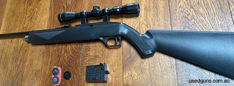 Semi auto on cat A awesome fun runs on CO2 12 shot mag plus 2 extra mags Very clean no marks need room in safe has done very little work