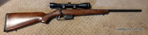 Little used rifle with MOA accuracy. Really nice walnut stock