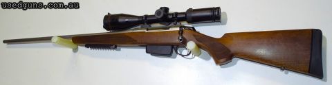 Tikka T3X 7mm Rem Mag LEFT HANDED Hunter stainless without scope 80 rounds use as new Comes with Area 419 front Picatinny rail Leupold mounts and 30mm rings No 