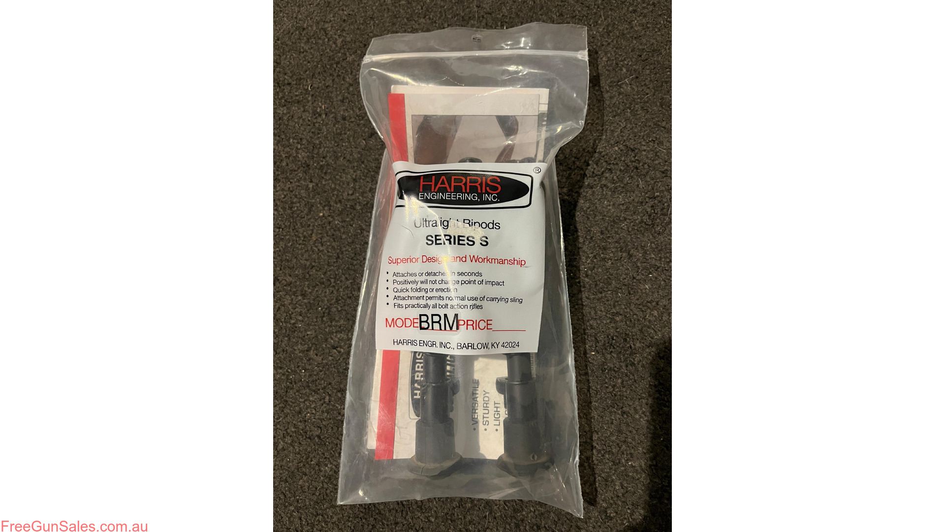 Harris #S-BRM Benchrest Bipod - 6-9" Swivel Bipod with Leg Notch - HS-BRM South East Suburbs
