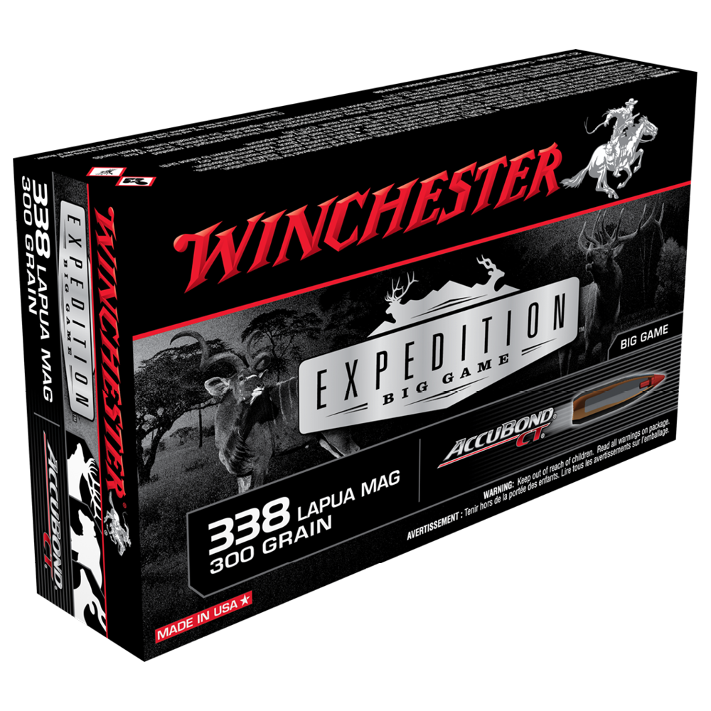 Expedition Big Game 338 Lapua 300gr ABCT