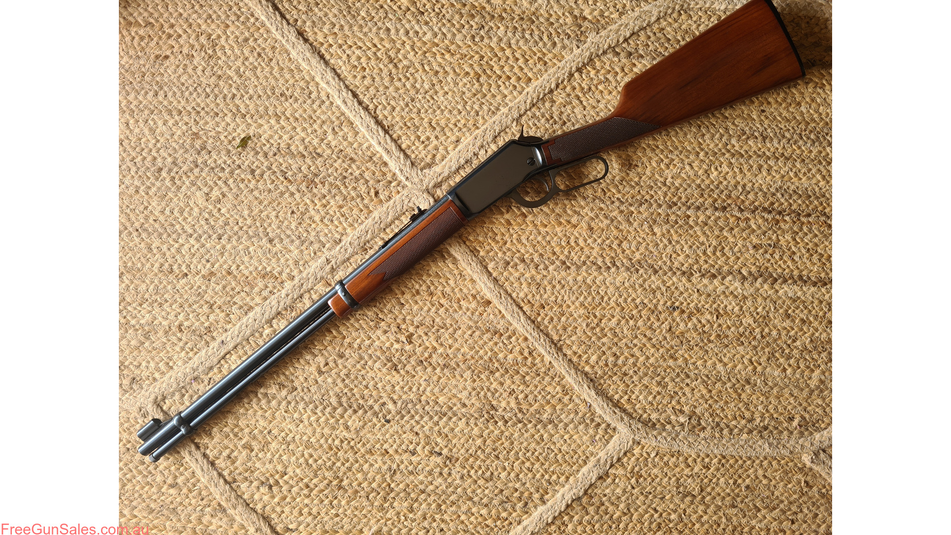 Winchester lever action rifle Riverland