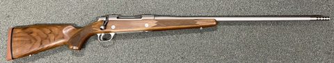 Sako 90 with Sako brake fitted by Beretta gun smiths has fired no more than 15 shots all across bench for load development. Was very easy to obtain .7 and less 