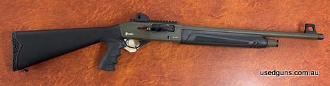 Used Citadel BT3000 12G Straight pull Shotgun. OD Green Cerakote. Picatinny rail std. Hardly used at all. Very good condition.