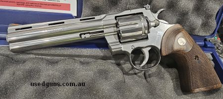 As new, I am more of a S&W kinda guy. Has only had approx 100 rounds through it, was very impressed with the accuracy and the revolver in general.